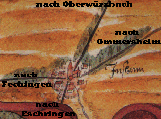 Ensheim im Jahre 1564